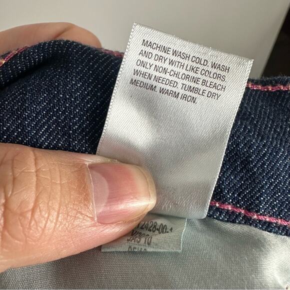 Deadstock 2010’s Old Navy The Flirt Mid-rise Bootcut Dark Blue Jeans Size 8 NWT - Picture 12 of 12